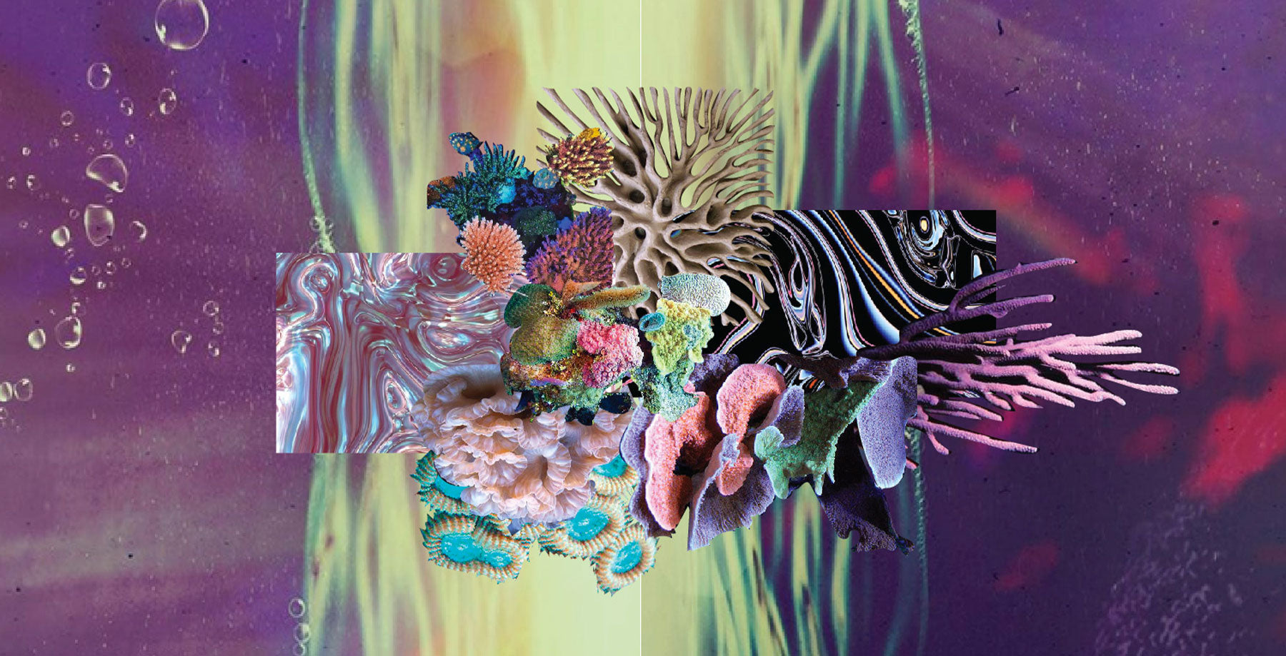 Sustainable Coral Lust Upcycled Surf swimsuit collection