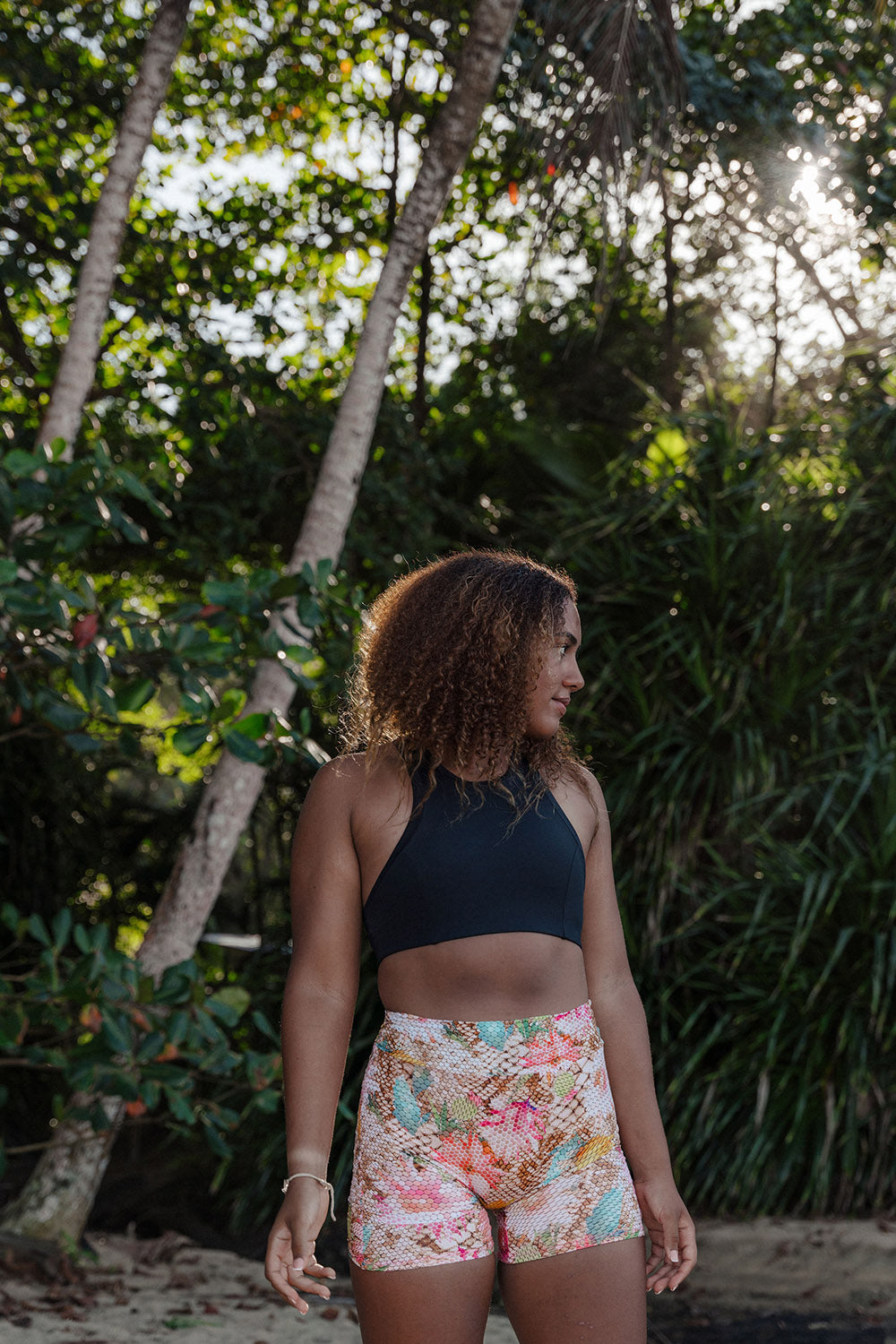 Super Comfy Sporty Full Coverage Backwash Top Dkoko
