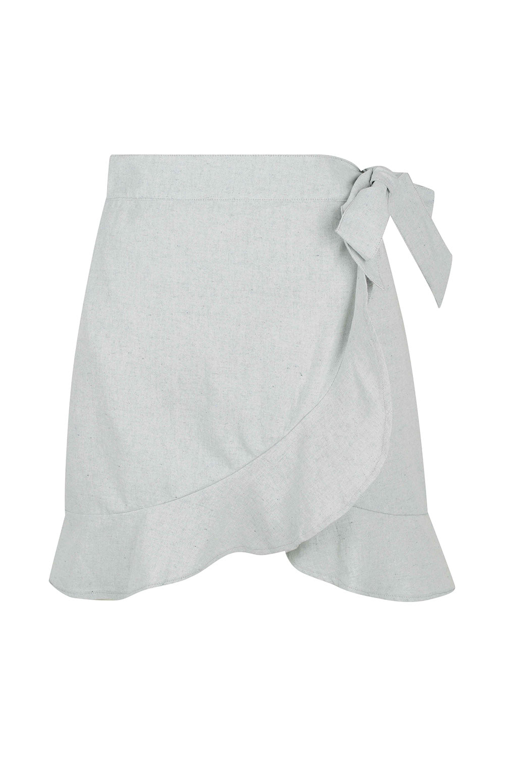 Supre mini wrap outlet frill skirt