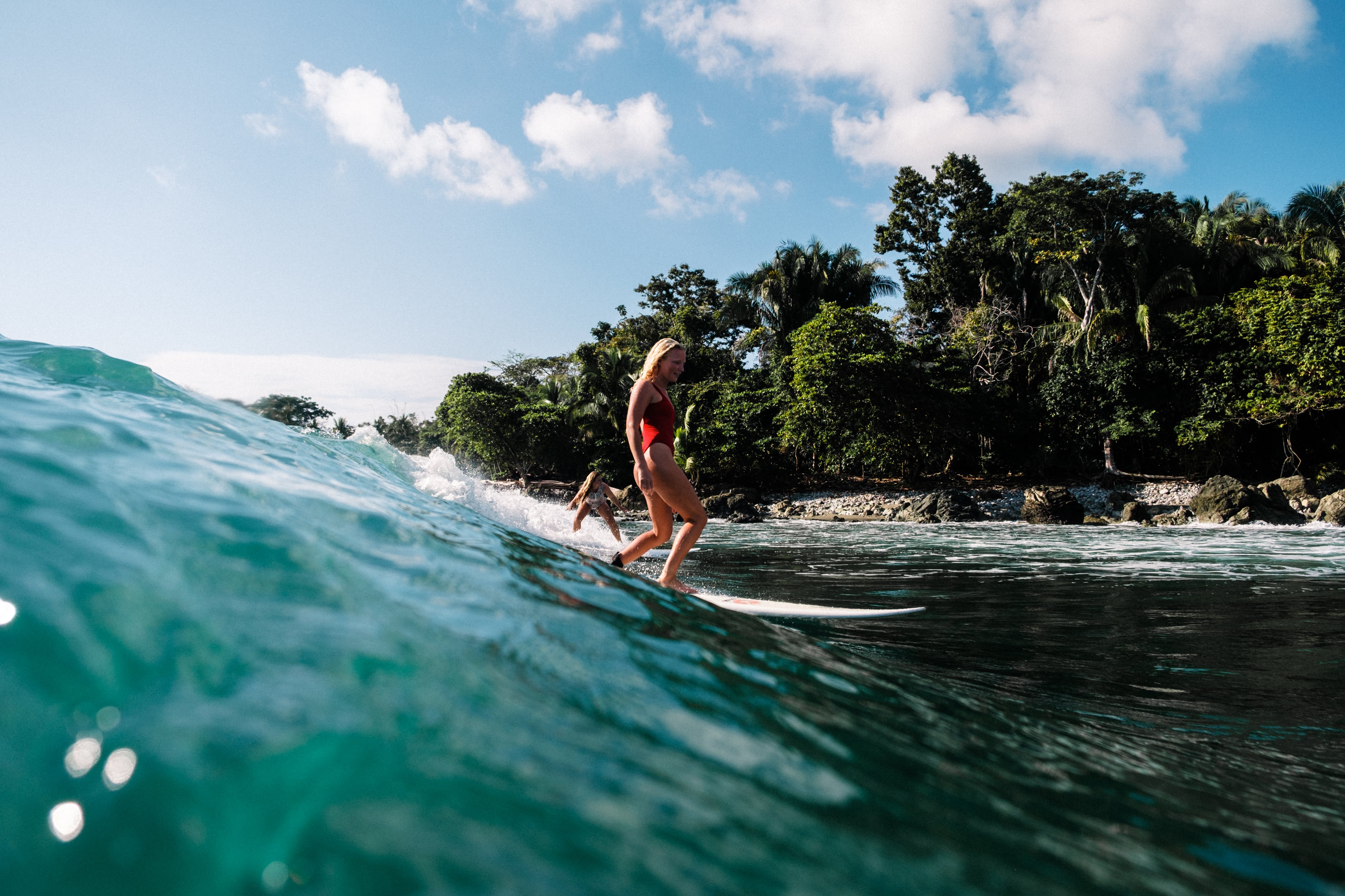 professional surfing lessons in the southern jungle of costa rica