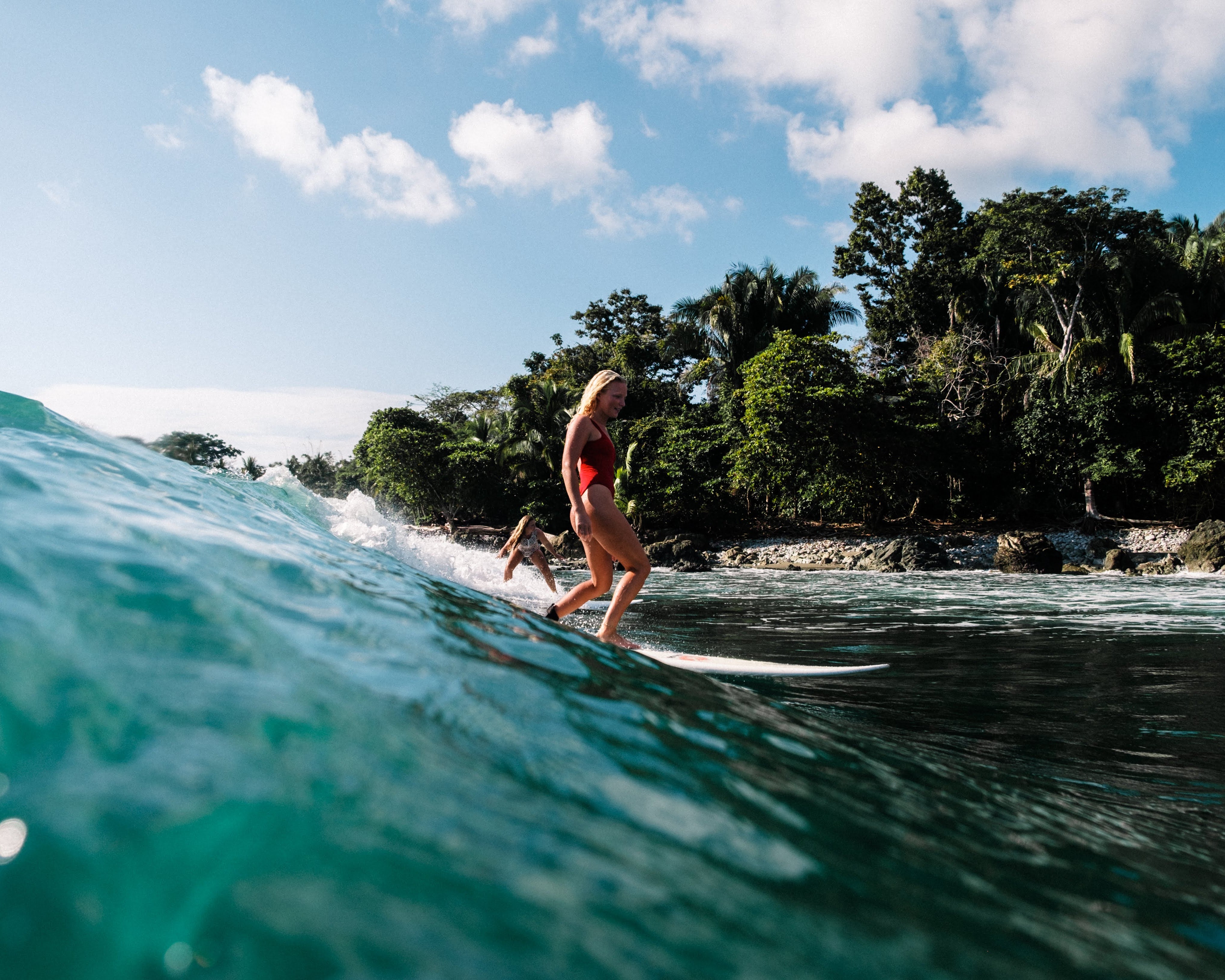 professional surfing lessons in the southern jungle of costa rica